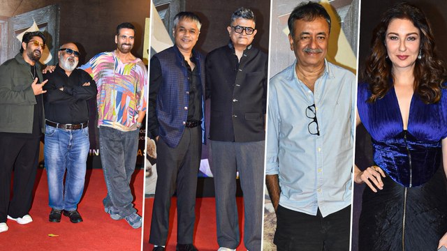 Akshay Kumar, Arshad Warsi, Saurabh Shukla, Gajraj Rao, Rajkumar Hirani & More - Jolly LLB3 Screening