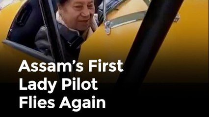 Assam’s First Lady Pilot Flies Again After 64 Years