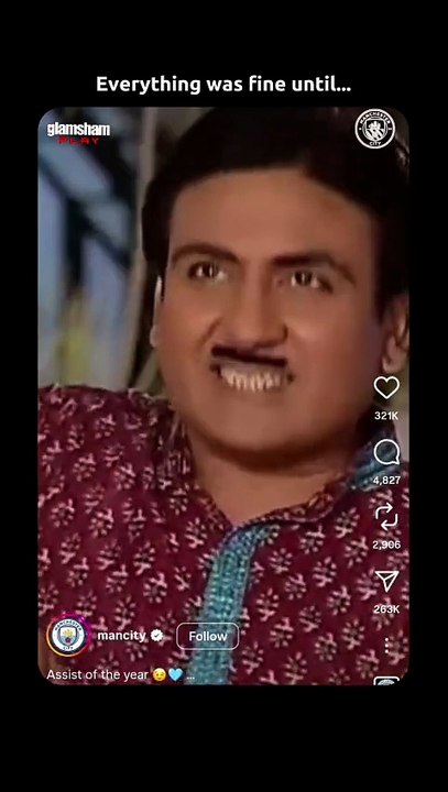 Until you see it 💀   #mancity #Manchesterunited #football #series #tmkoc #match #funny #glamsham [Man city, Manchester United, football, glamsham]