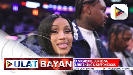 American rapper na si Cardi B., buntis sa kanilang anak ng football player na si Stefon Diggs | ulat ni Ice Martinez