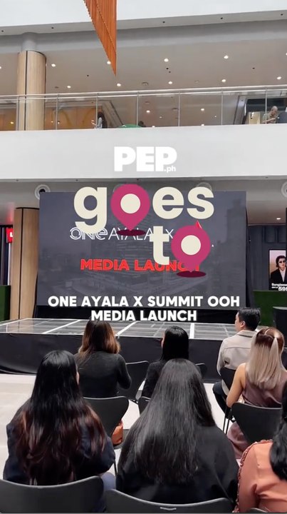 #PEPGoesTo One Ayala X Summit OOH Media Launch