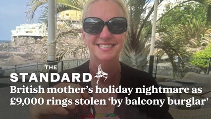British mother's holiday nightmare as £9,000 rings 'stolen from Tenerife hotel room as she slept by balcony burglar'