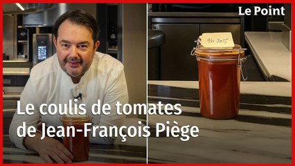 Jean-François Piège : le coulis de tomates