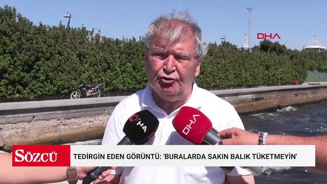 Tedirgin eden görüntü: 'Buralarda sakın balık tüketmeyin'