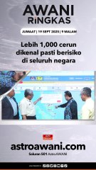 #AWANIRingkas 19 September 2025 | 9PM