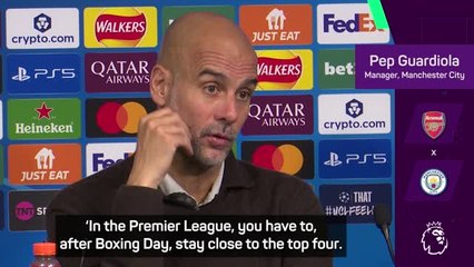Guardiola is following Alex Ferguson's advice in the Premier League title race