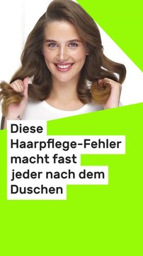 No Glomex Beauty-Routine: Diese Haarpflege-Fehler macht fast jeder nach dem Duschen