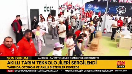 Akıllı tarım teknolojileri TEKNOFEST'te vitrine çıktı