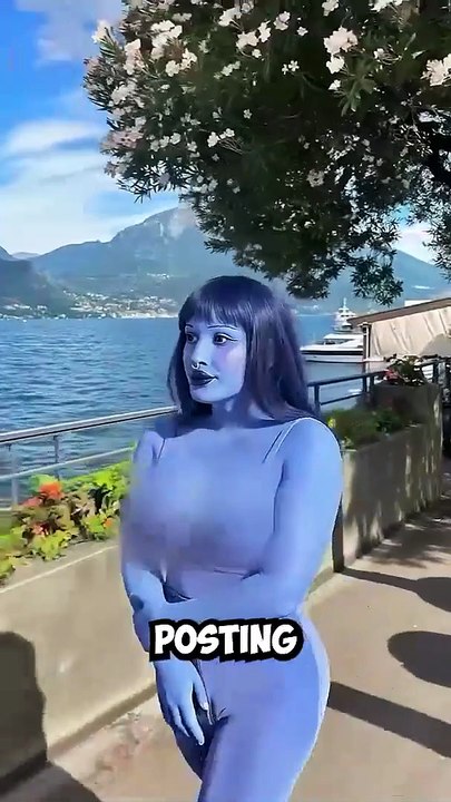 Goth Content Creator SadieSlime Is Turning Herself Blue