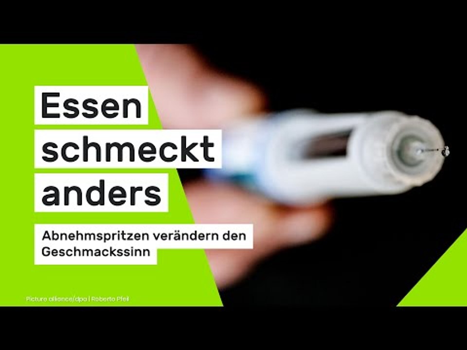 Essen schmeckt anders: Abnehmspritzen verändern den Geschmackssinn der Anwender