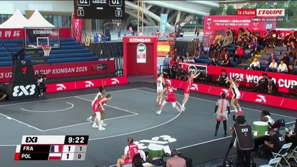 Le replay de France - Pologne - Basket 3x3 (F) - Coupe du monde U23