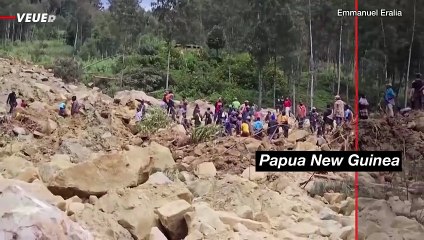A Landslide in Papua New Guinea Killed 2,000 People