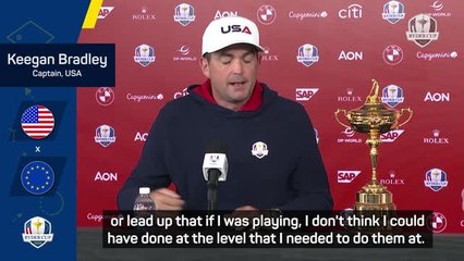 Bradley admits thoughts of playing in Ryder Cup are hard to bat away
