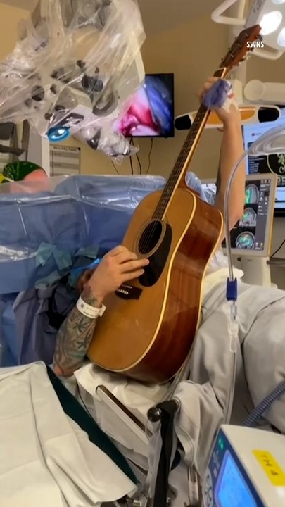 Dad Plays Guitar During Five-Hour Long Brain Surgery to Remove Tumor