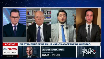 EUA SANCIONA ESPOSA DE MORAES / PGR DENUNCIA EDUARDO BOLSONARO AO STF | OS PINGOS NOS IS - 22/09/25