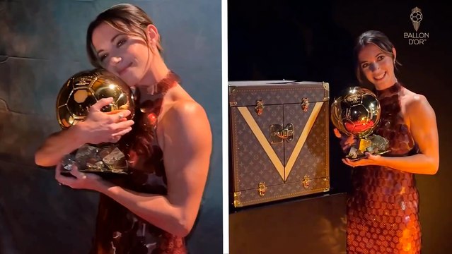 Aitana Bonmati se lleva el Balón de Oro por tercer año consecutivo y así lo presume