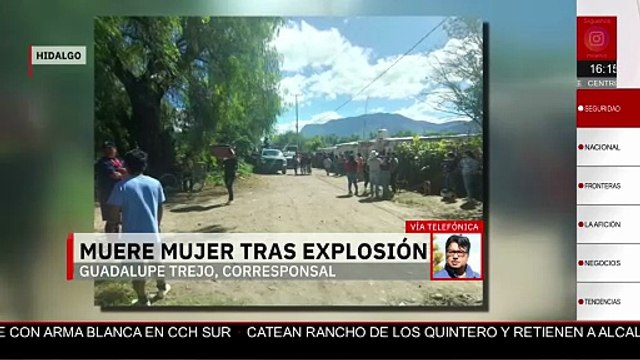 En Hidalgo, fallece una de las personas lesionadas por la explosión de un polvorín