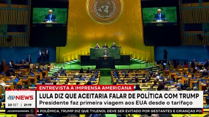 Lula diz que aceitaria falar de política com Donald Trump