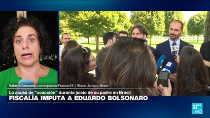 Informe desde Río de Janeiro: Fiscalía brasileña imputa a Eduardo Bolsonaro