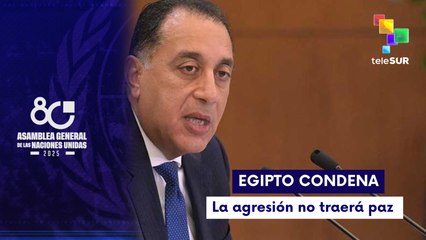 Madbouly: Hoy, más que nunca, necesitamos hacer hincapié en que no va a haber estabilidad en Oriente Medio sin una paz justa