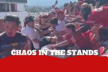 Wild brawl erupts between 49ers and Cardinals fans in San Francisco