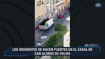 Los indigentes se hacen fuertes en el casal de Can Alonso de Palma