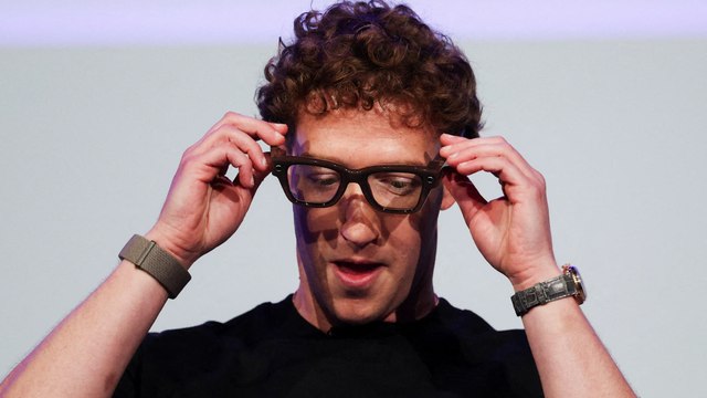 Le gros fail de Mark Zuckerberg en pleine démo de ses nouvelles lunettes dopées à l'IA