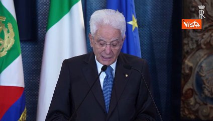 Mattarella: "Il fascismo è contrario ai valori del popolo italiano"