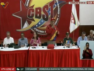 Caracas I Representantes de la clase obrera alzan la voz en defensa de la patria