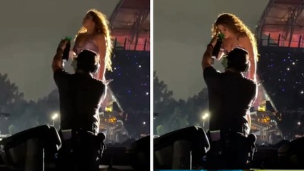 Shakira preocupa a sus seguidores; la colombiana recibe oxígeno en último concierto de CDMX