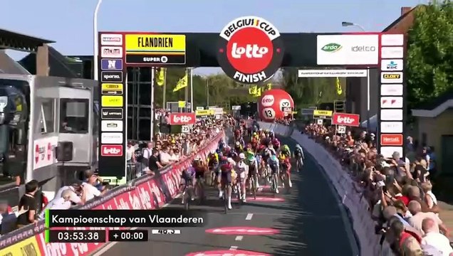 Cyclisme - Championnat des Flandres 2025 - Jonathan Milan le plus rapide au sprint et champion des Flandres !