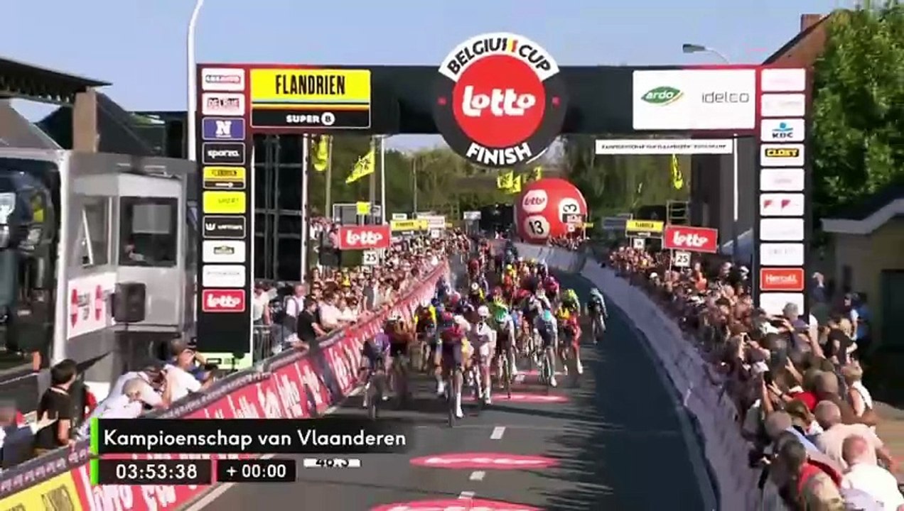 Cyclisme - Championnat des Flandres 2025 - Jonathan Milan le plus rapide au sprint et champion des Flandres !