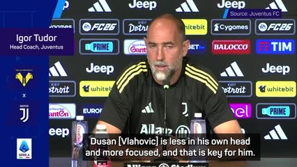 Focus 'the key' to Vlahovic's recent form - Tudor