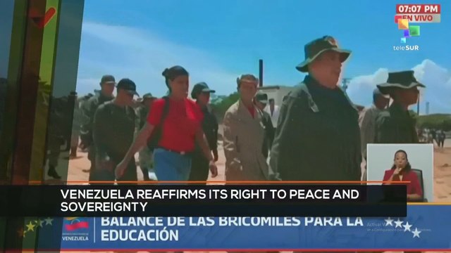 FTS 12:30 19-09: Venezuela reaffirm its right to peace and sovereignty