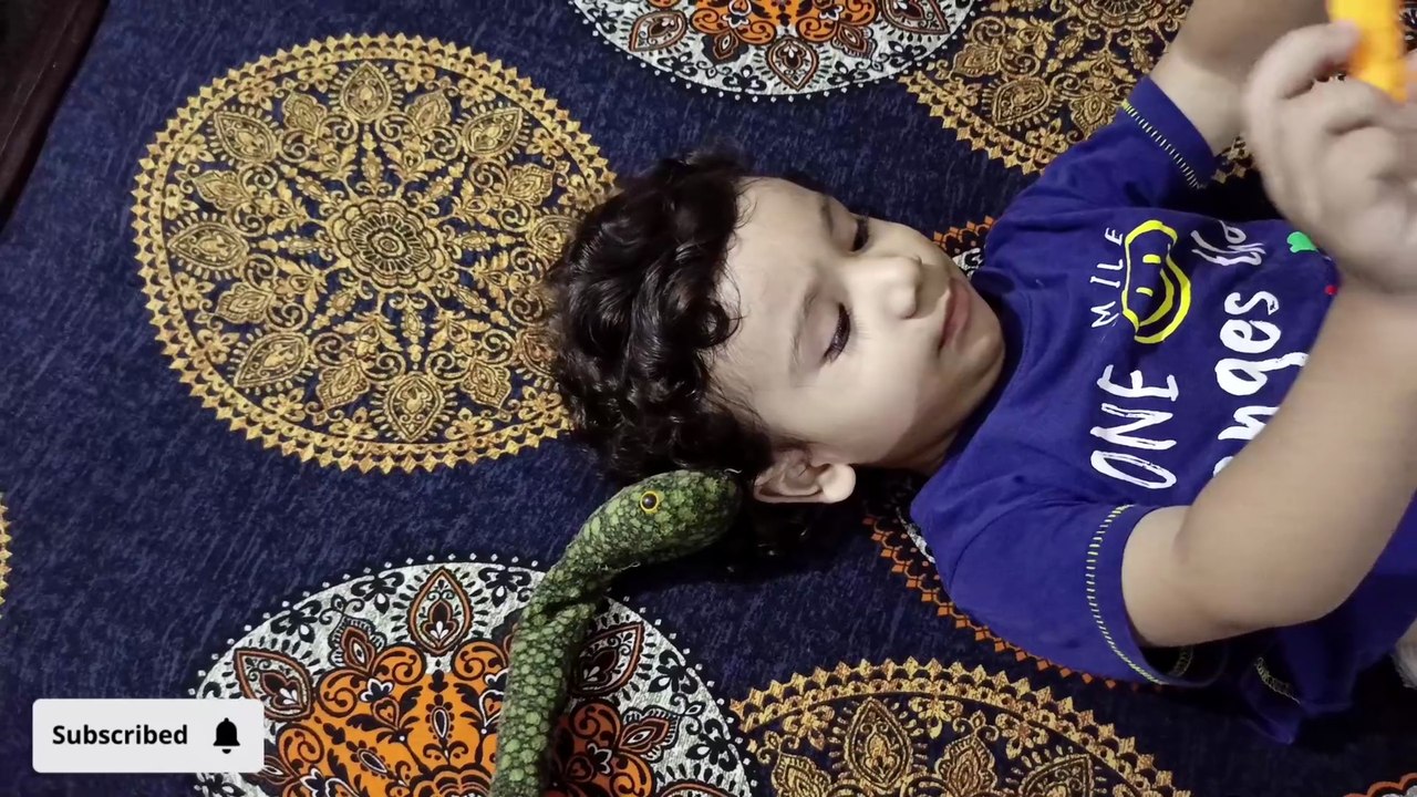 Snake Fear Diaper Changing🤩😱