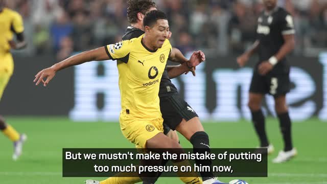 Kovac calls for patience with Jobe Bellingham