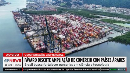 Brasil se aproxima do mercado árabe para contornar tarifaço de Trump | TEMPO REAL