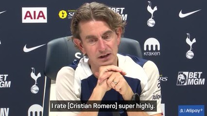 Romero 'one of the best centre-backs in the world' - Frank