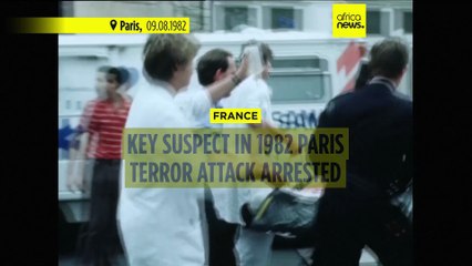 Key suspect in 1982 Paris terror attack arrested