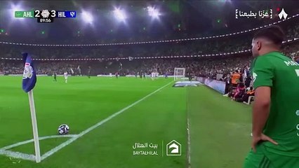2ème passe D Mahrez vs Al Hilal