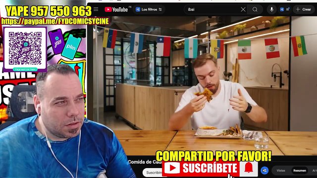 IBAI PRUEBA COMIDA DE PERU MEXICO CHILE COLOMBIA ARGENTINA VENEZUELA ECUADOR BOLIVIA EL SALVADOR (1)