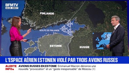 L'espace aérien estonien violé par trois avions russes: l'Otan dénonce un "comportement irresponsable"