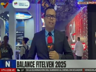 Vicepresidente Sectorial Jorge Márquez presenta balance general sobre la Fitelven 2025