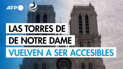 Las torres de Notre Dame vuelven a ser accesibles tras el incendio