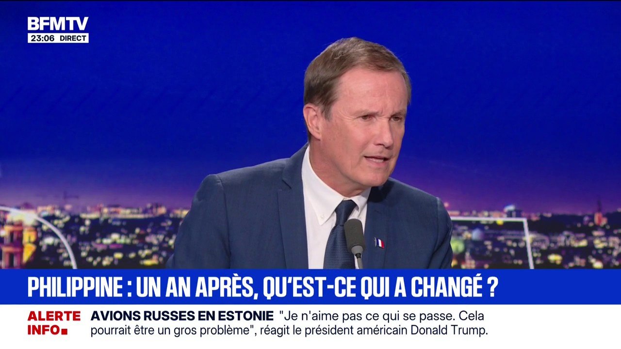 "Il faut supprimer certaines réductions de peine", affirme Nicolas Dupont-Aignan, président du parti Debout la France