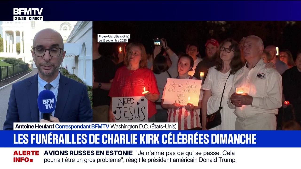 États-Unis: les funérailles de Charlie Kirk célébrées dimanche, en présence de Donald Trump