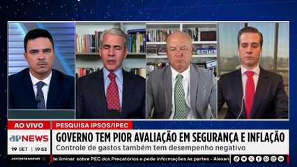 Governo reprovado em segurança e inflação, diz pesquisa