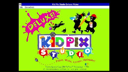 Drawing Viewer Requests in Kid Pix Studio Deluxe