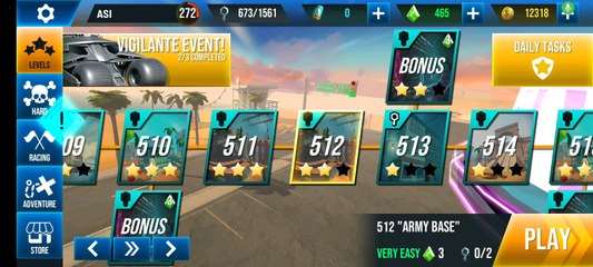 Stunt Car Extreme Level 512 "ARMY BASE"