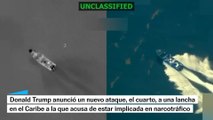 NO USAR Trump anuncia nuevo ataque a lancha en el Caribe
